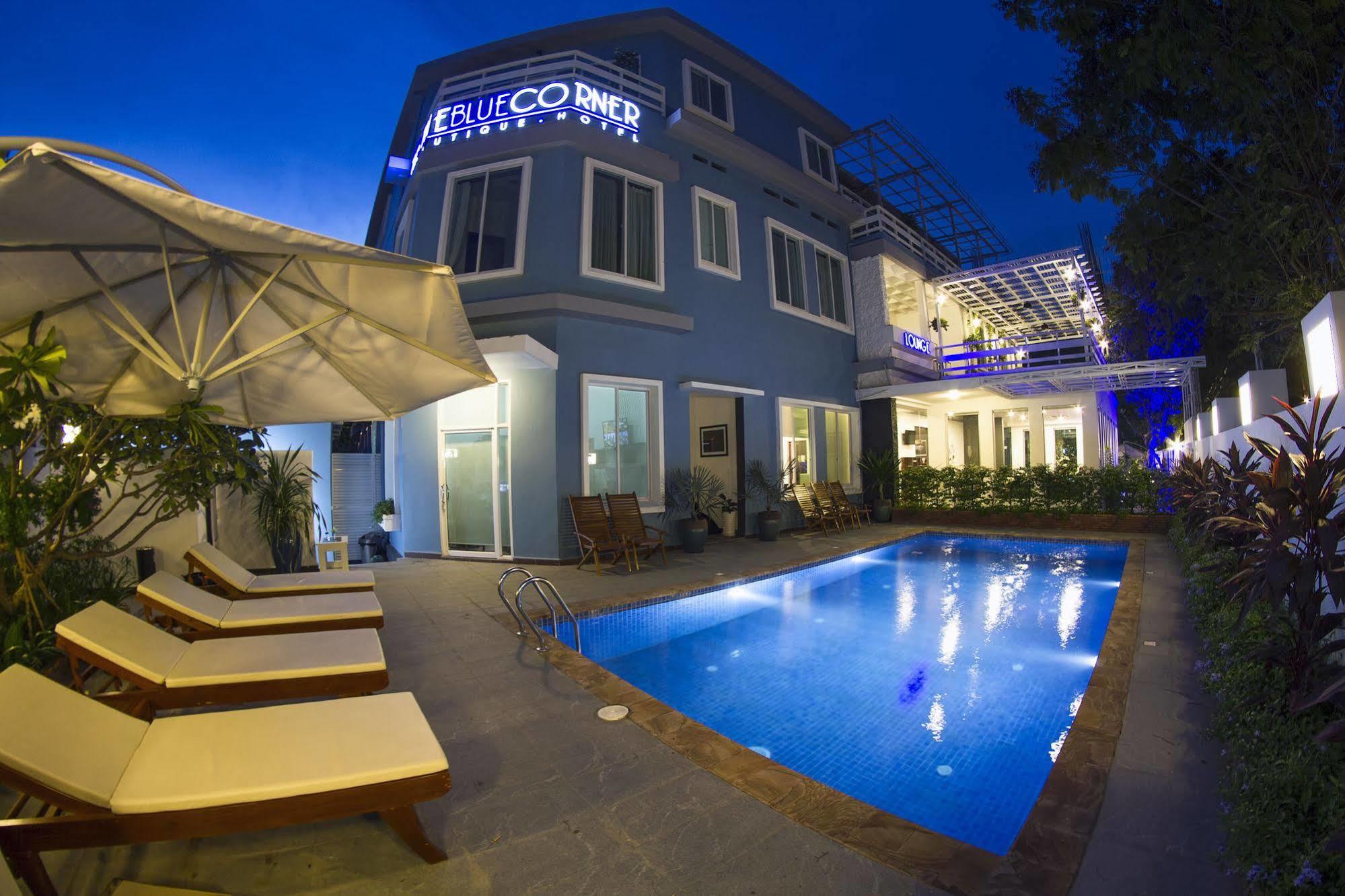 The Blue Corner Boutique Hotel Phnom Penh Eksteriør bilde