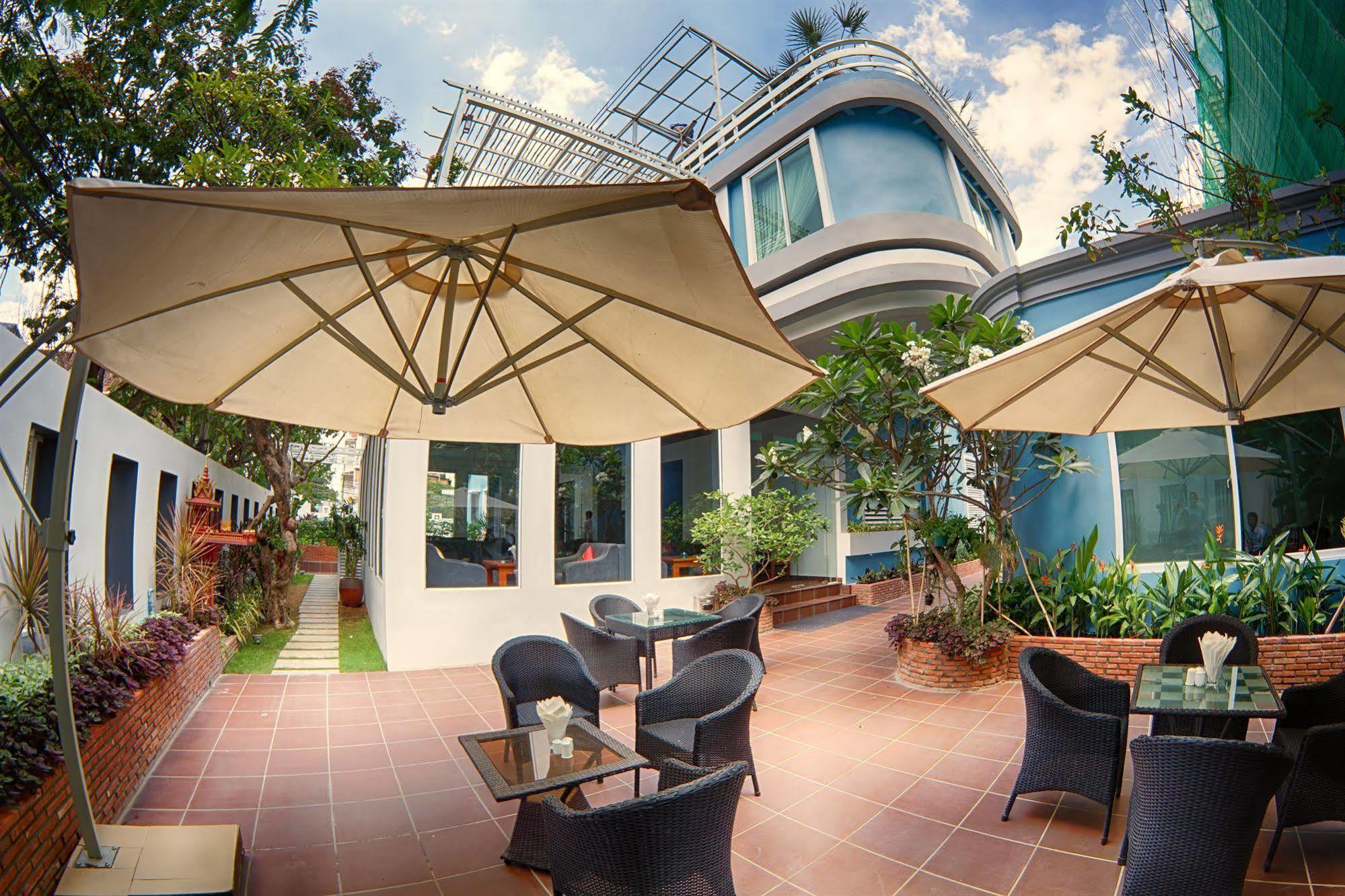 The Blue Corner Boutique Hotel Phnom Penh Eksteriør bilde